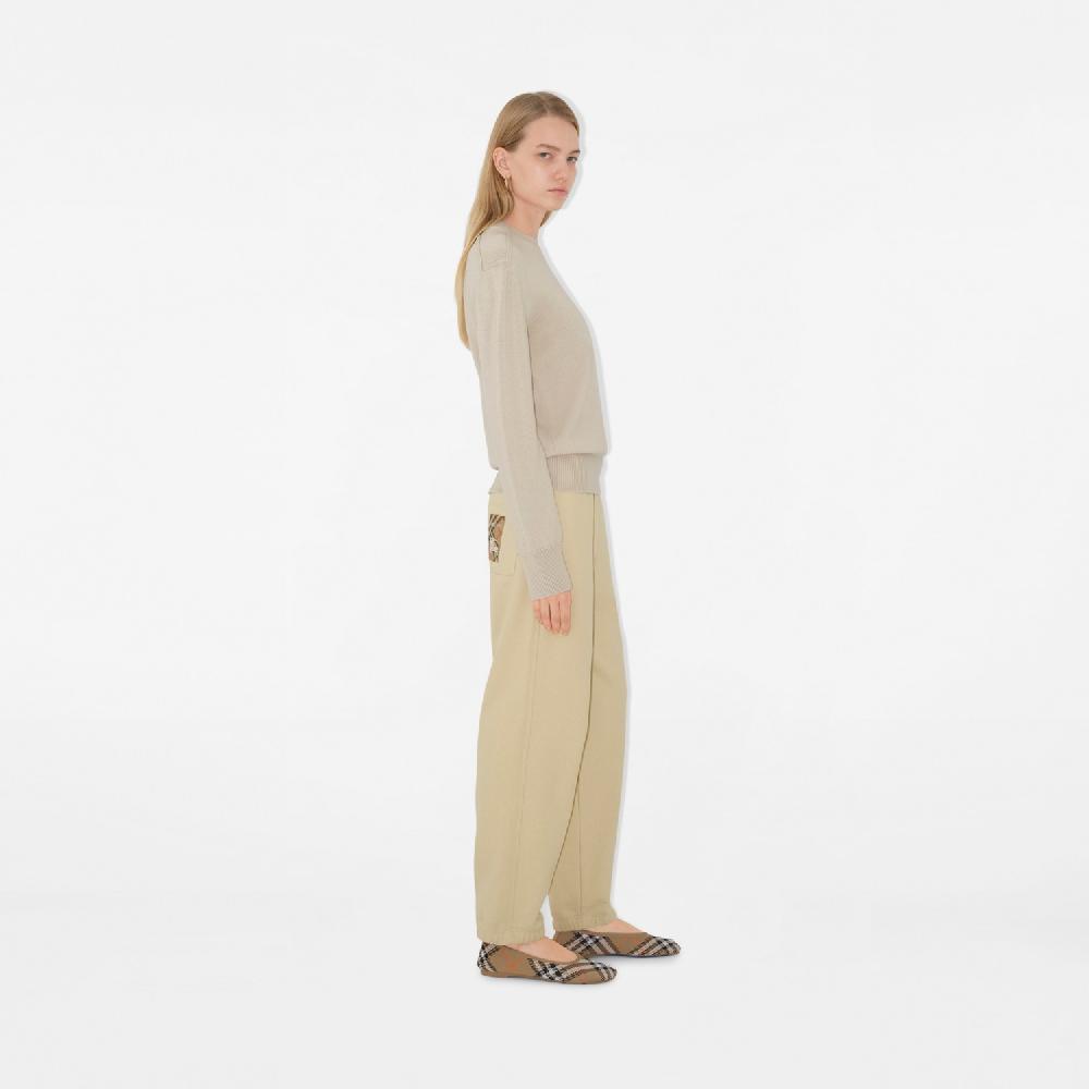 Burberry Pantalones de jogging en algodón con etiqueta CheckPrecio 570 00 € Precio ultrabajo