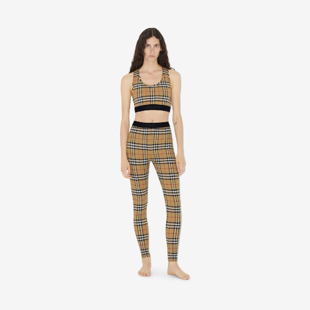 Burberry Top a cuadros Vintage Checks con logotipoPrecio 390 00 € Devoluciones gratuitas