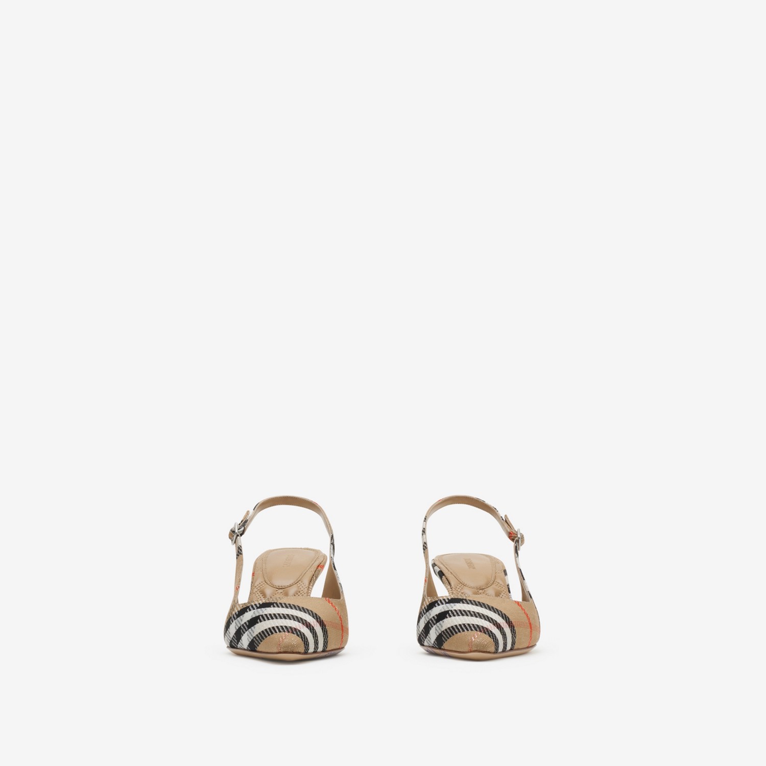 Burberry Zapatos de tacón destalonados Birdie CheckPrecio 650 00 € Novedades Última moda