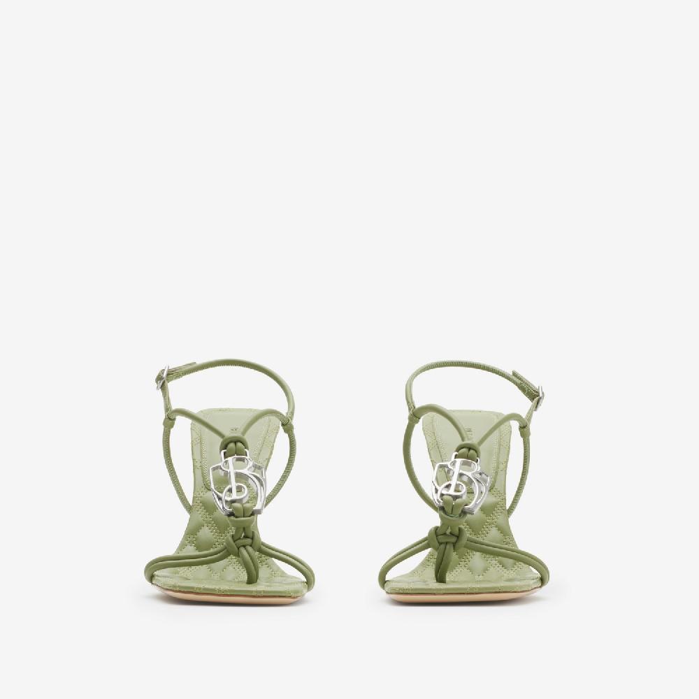 Burberry Sandalias Ronda en piel con tacón altoPrecio 790 00 € Novedades Ofertas especiales