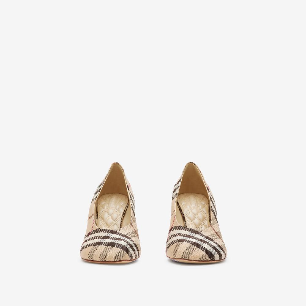 Burberry Zapatos de tacón alto Baby CheckPrecio 720 00 € Outlet