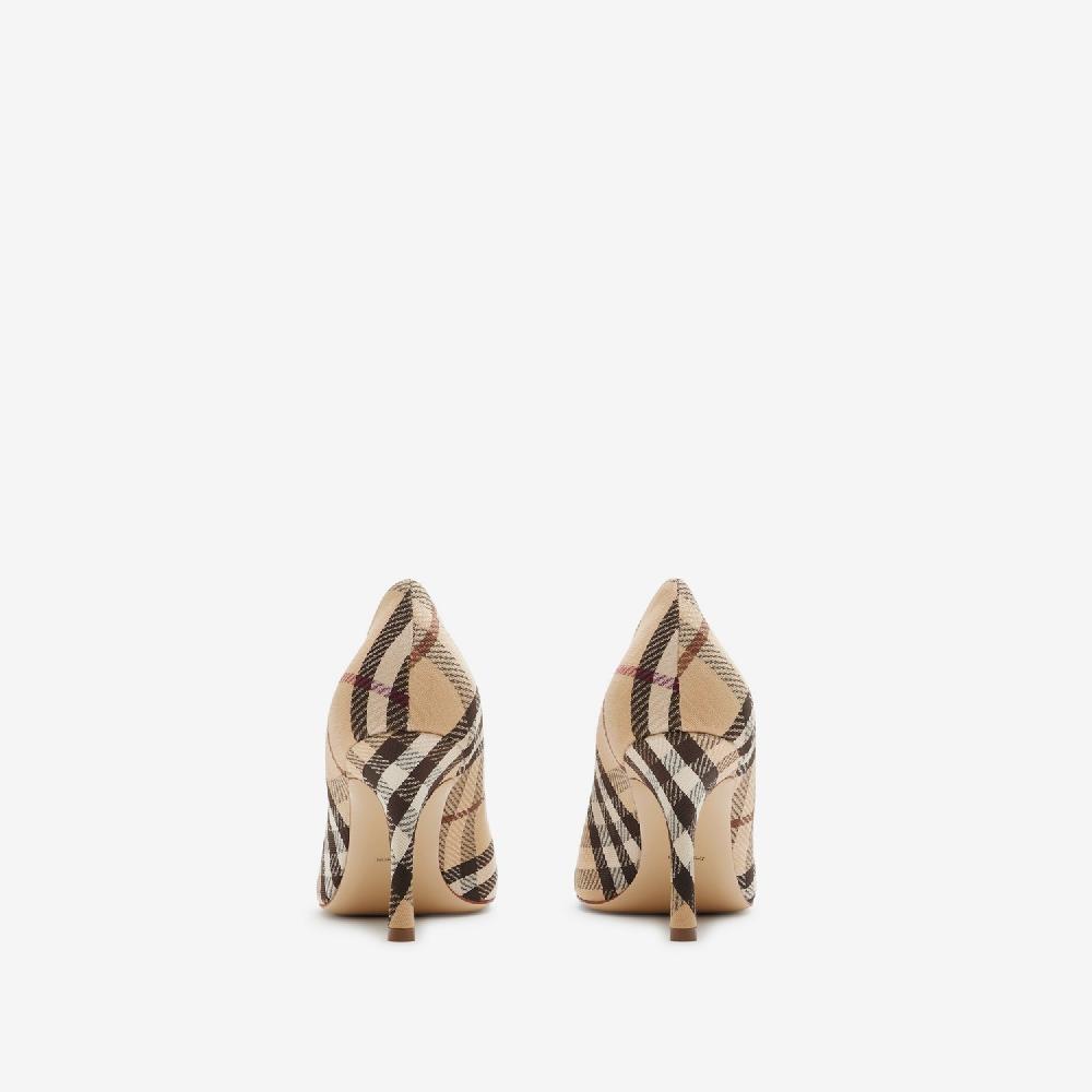 Burberry Zapatos de tacón alto Baby CheckPrecio 720 00 € Outlet