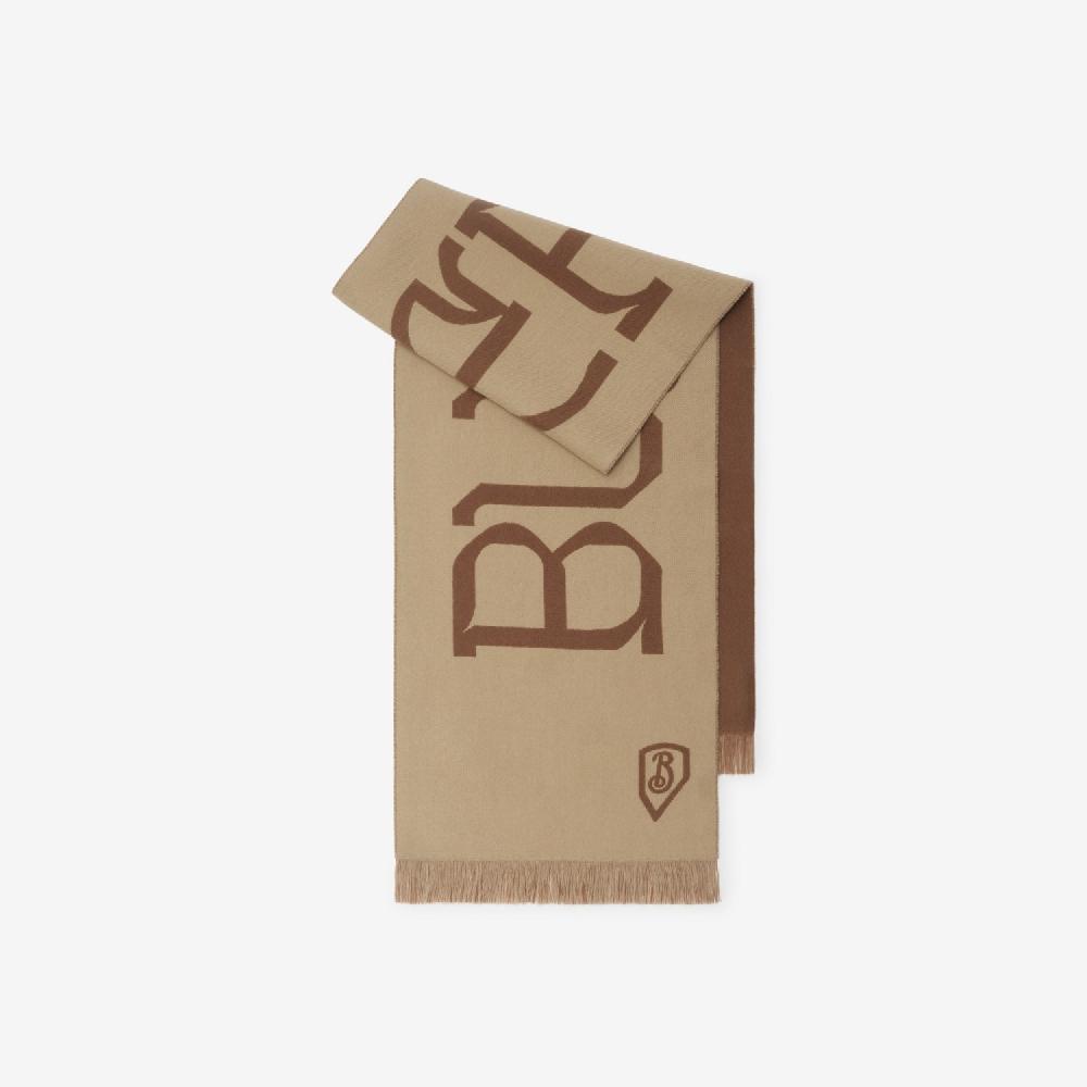 Burberry Bufanda en lana con logotipoPrecio 320 00 € Rebajas online