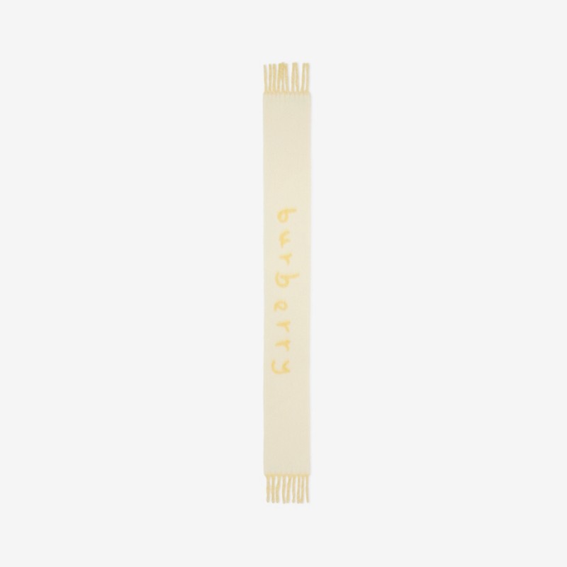 Burberry Bufanda reversible en mezcla de alpaca y lana con logotipoPrecio 290 00 € Probador virtual