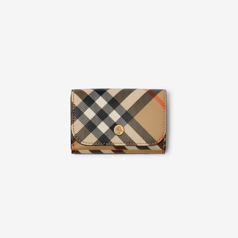 Burberry Cartera compacta CheckPrecio 450 00 € Personalizable con iniciales
