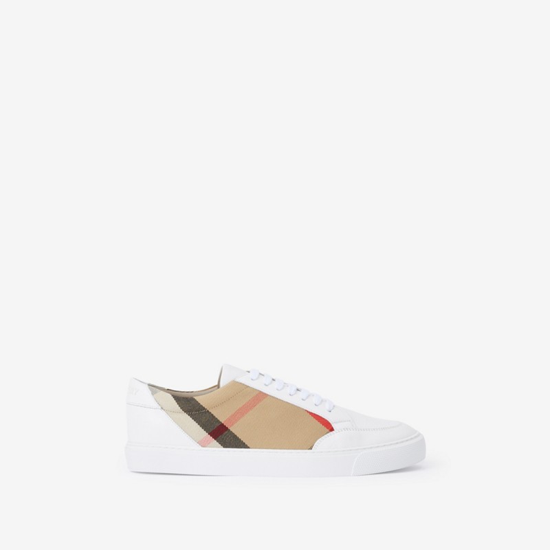 Burberry Zapatillas deportivas en piel y algodón a cuadros House ChecksPrecio 520 00 € Disponibilidad limitada