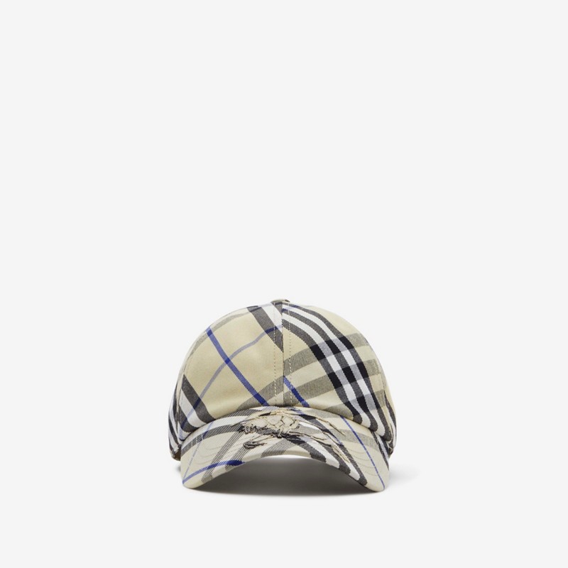 Burberry Gorra en mezcla de algodón Check con EKDPrecio 320 00 € Rebajas online