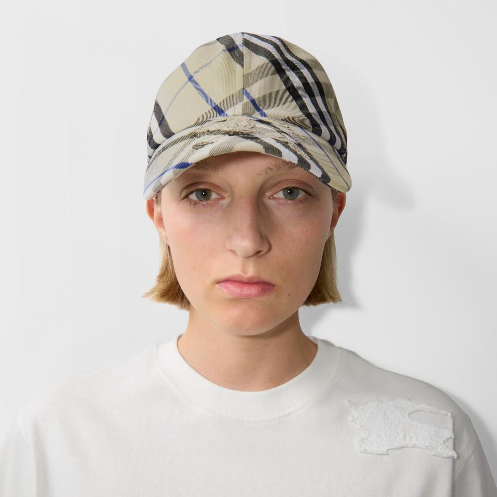Burberry Gorra en mezcla de algodón Check con EKDPrecio 320 00 € Rebajas online