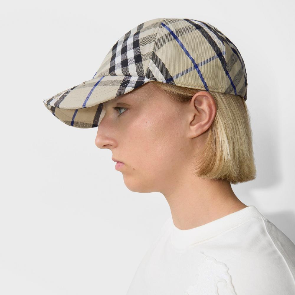 Burberry Gorra en mezcla de algodón Check con EKDPrecio 320 00 € Rebajas online