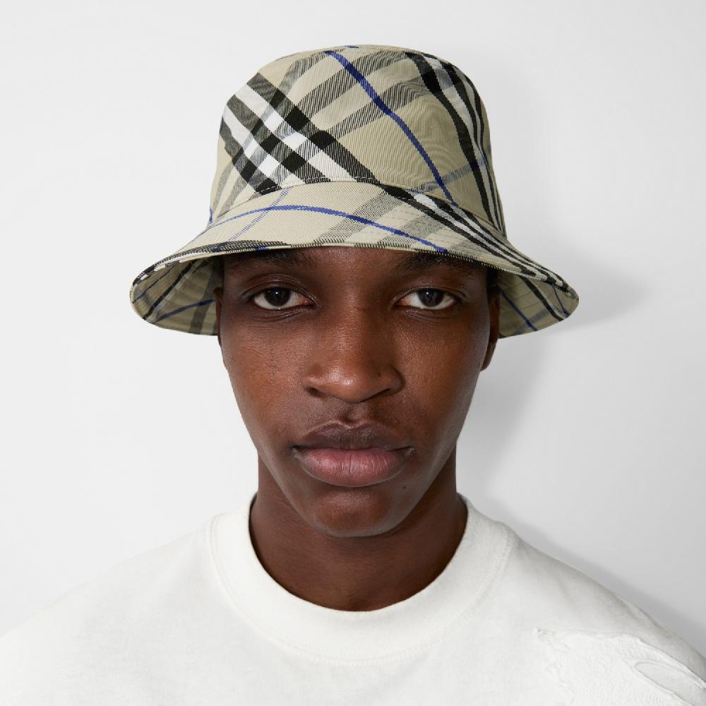 Burberry Sombrero de pesca Check en mezcla de algodón con EKDPrecio 390 00 € Rebajas top