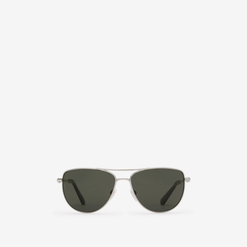 Burberry Gafas de sol con montura cuadrada metálica y logotipoPrecio 250 00 € Personalizable con iniciales