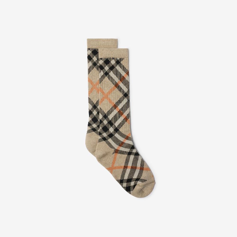 Burberry Calcetines en mezcla de algodón CheckPrecio 90 00 € Último día