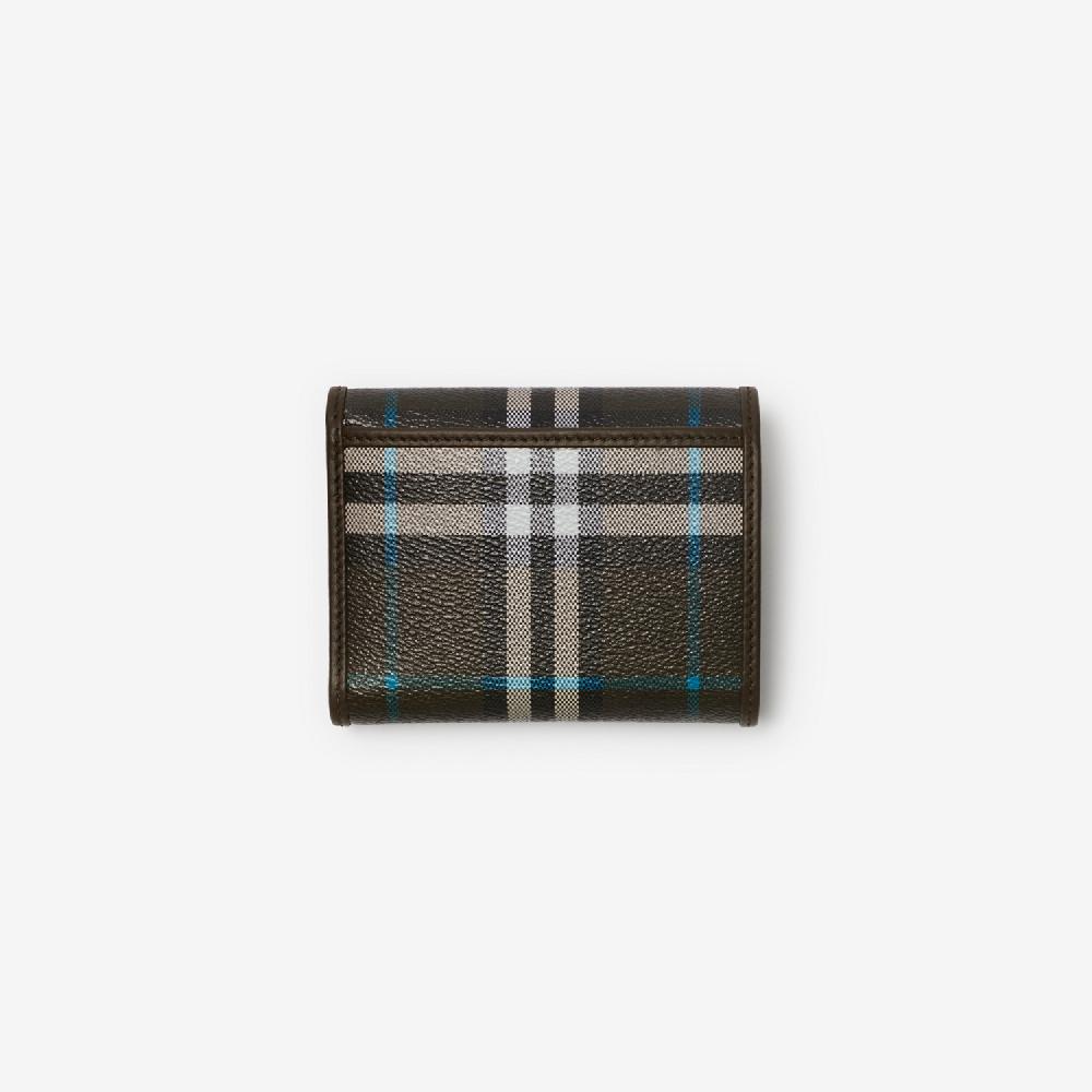 Burberry Cartera plegable Check pequeñaPrecio 450 00 € Novedades Descuento