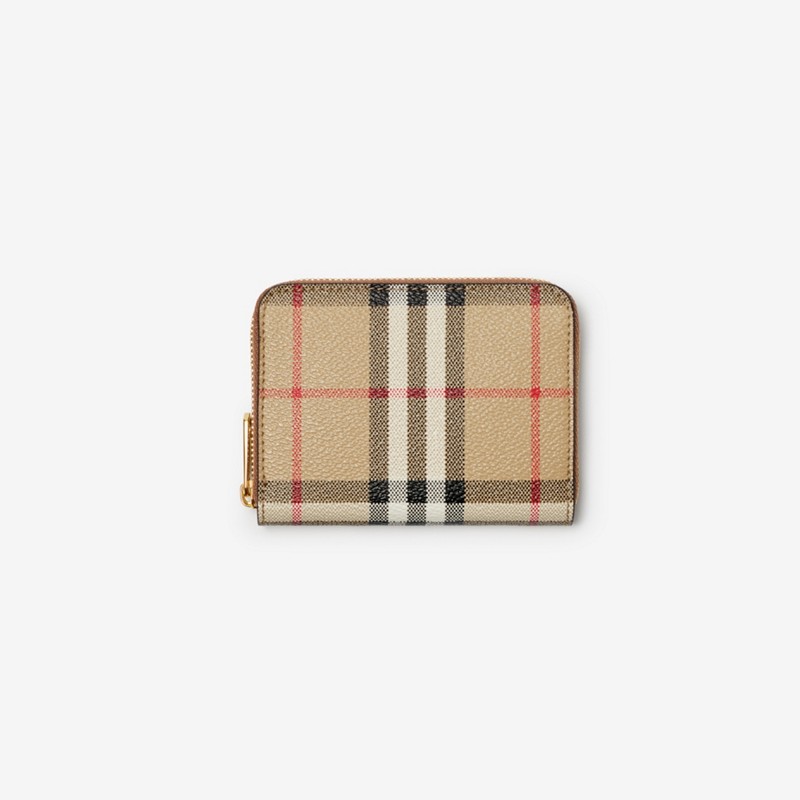 Burberry Cartera pequeña Check con cremalleraPrecio 360 00 € Últimos 3 días