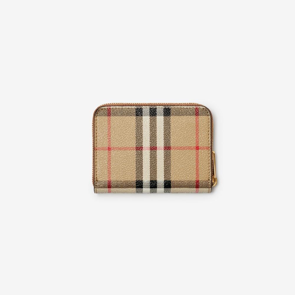 Burberry Cartera pequeña Check con cremalleraPrecio 360 00 € Últimos 3 días