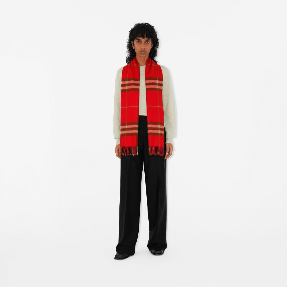 Burberry Bufanda en cachemir CheckPrecio 490 00 € Probador virtual Venta caliente