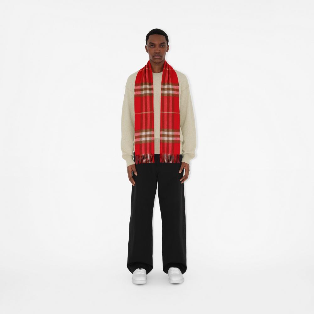 Burberry Bufanda en cachemir CheckPrecio 490 00 € Probador virtual Venta caliente