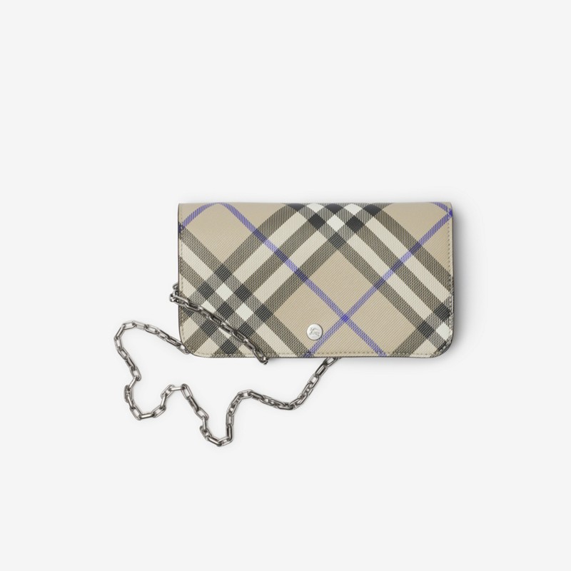 Burberry Cartera Check con asa de cadenaPrecio 850 00 € Personalizable con iniciales