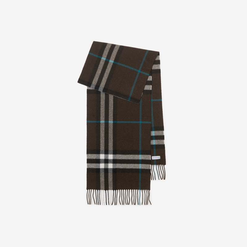 Burberry Bufanda en cachemir CheckPrecio 490 00 € Probador virtual Rebajas baratas