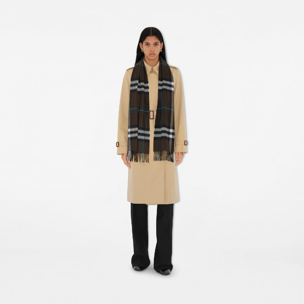 Burberry Bufanda en cachemir CheckPrecio 490 00 € Probador virtual Rebajas baratas