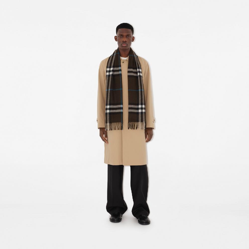 Burberry Bufanda en cachemir CheckPrecio 490 00 € Probador virtual Rebajas baratas
