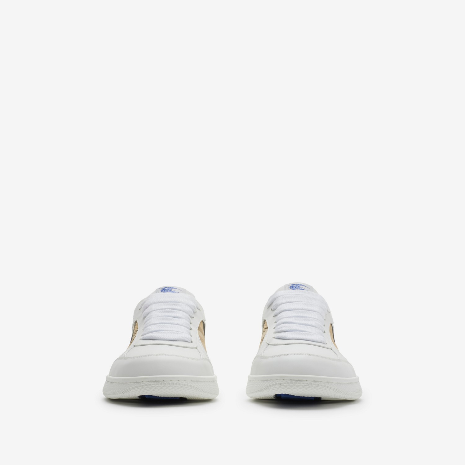 Burberry Zapatillas deportivas Terrace en piel con detalles CheckPrecio 550 00 € Novedades Grandes descuentos