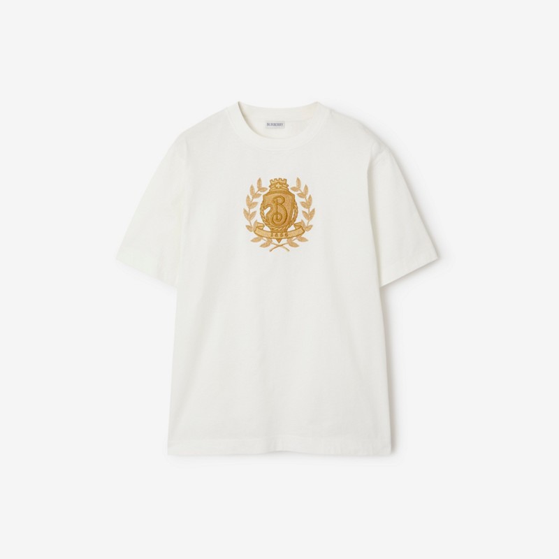 Burberry Camiseta en algodón con B CrestPrecio 390 00 € Novedades
