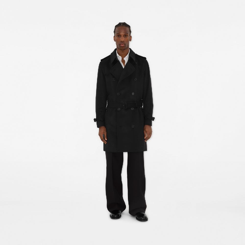 Burberry Trench coat Kensington de longitud media en mezcla de cachemirPrecio 3.150 00 € Venta caliente
