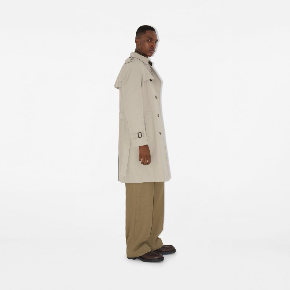 Burberry Trench coat largo en mezcla de algodónPrecio 2.190 00 € Rebajas de fábrica
