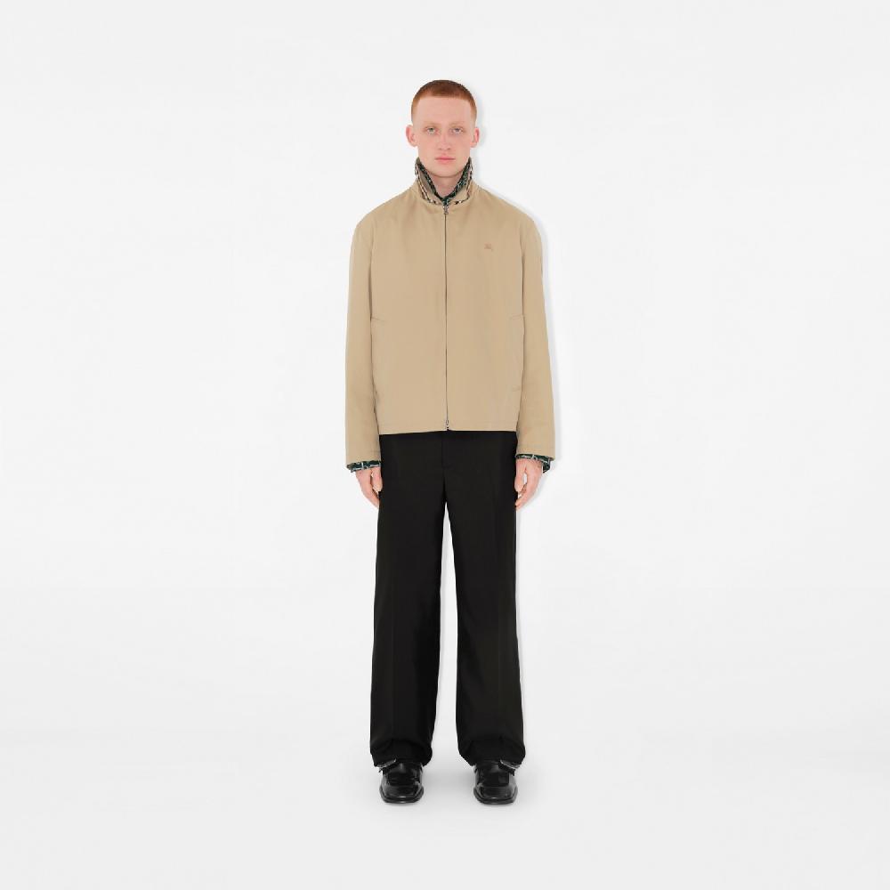 Burberry Chaqueta Harrington en gabardinaPrecio 1.690 00 € Los más vendidos