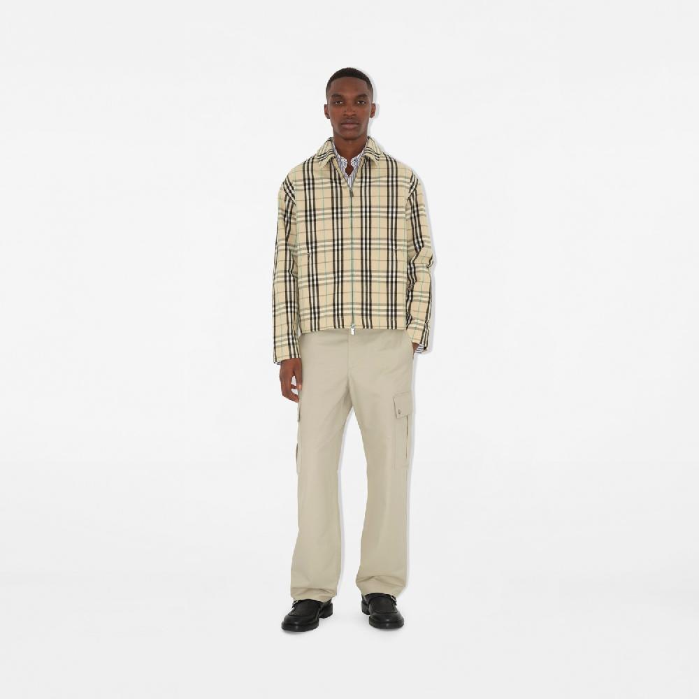 Burberry Chaqueta Harrington en algodón CheckPrecio 1.350 00 € Descuento
