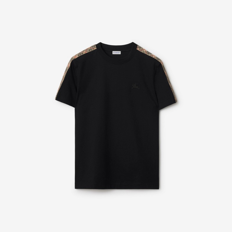 Burberry Camiseta en algodón con detalles CheckPrecio 390 00 € Novedades
