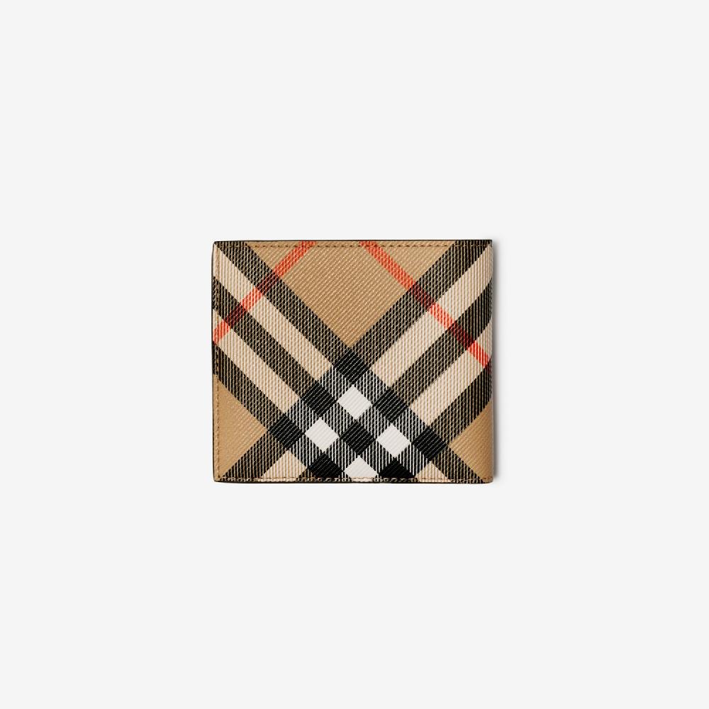 Burberry Cartera plegable Check con monederoPrecio 370 00 € Superdescuento