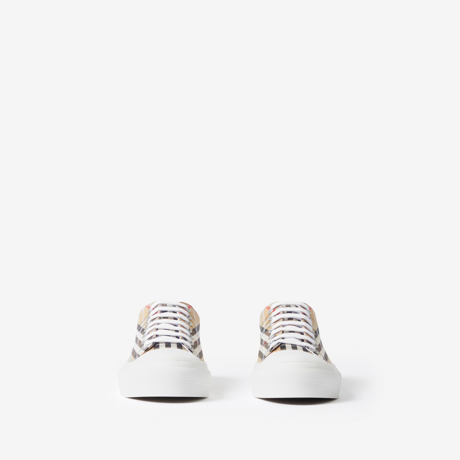 Burberry Zapatillas deportivas en algodón CheckPrecio 550 00 € Tienda de fábrica