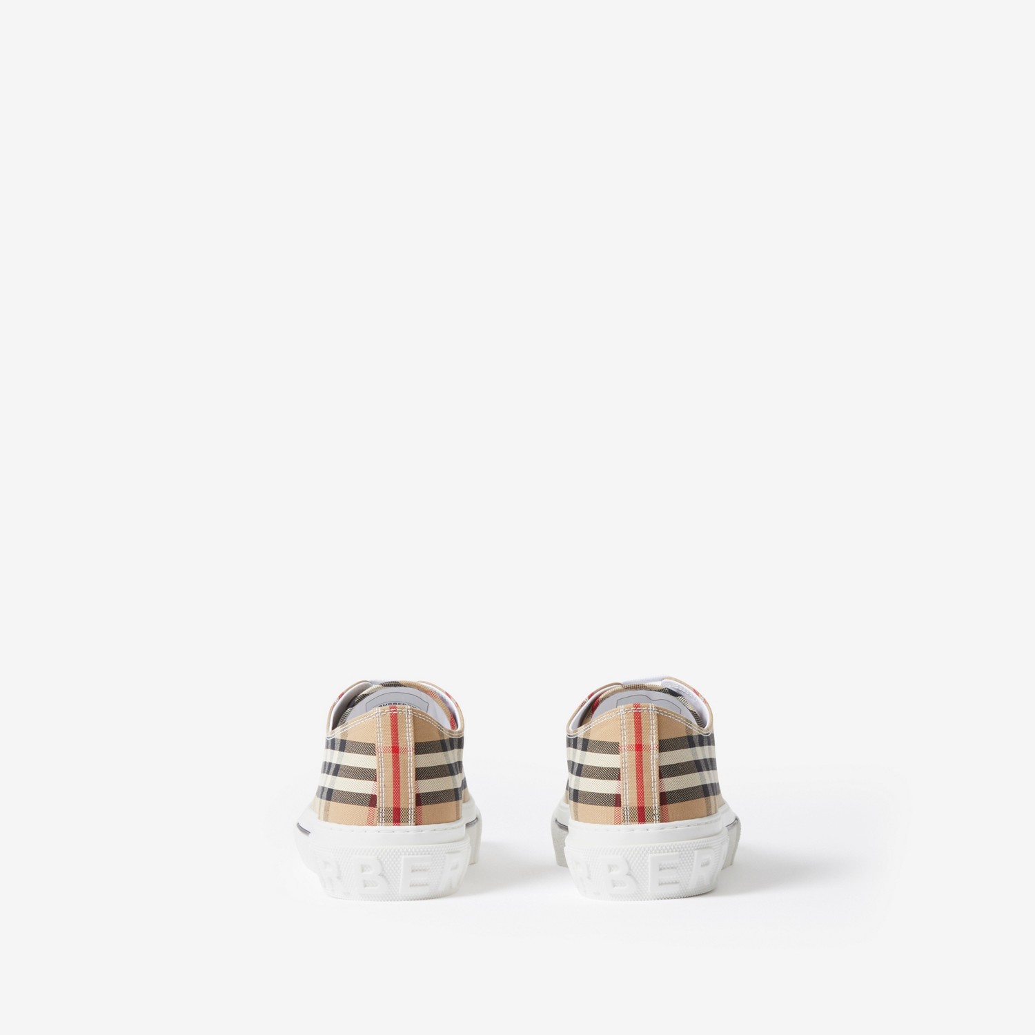 Burberry Zapatillas deportivas en algodón CheckPrecio 550 00 € Tienda de fábrica