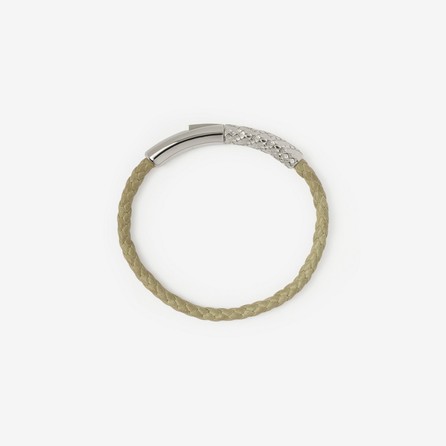 Burberry Pulsera en piel con detalle a cuadrosPrecio 270 00 € Costume Jewellery Limitado a 3 días
