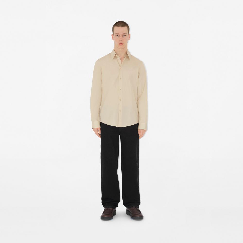 Burberry Camisa entallada en algodónPrecio 450 00 € Grandes ahorros