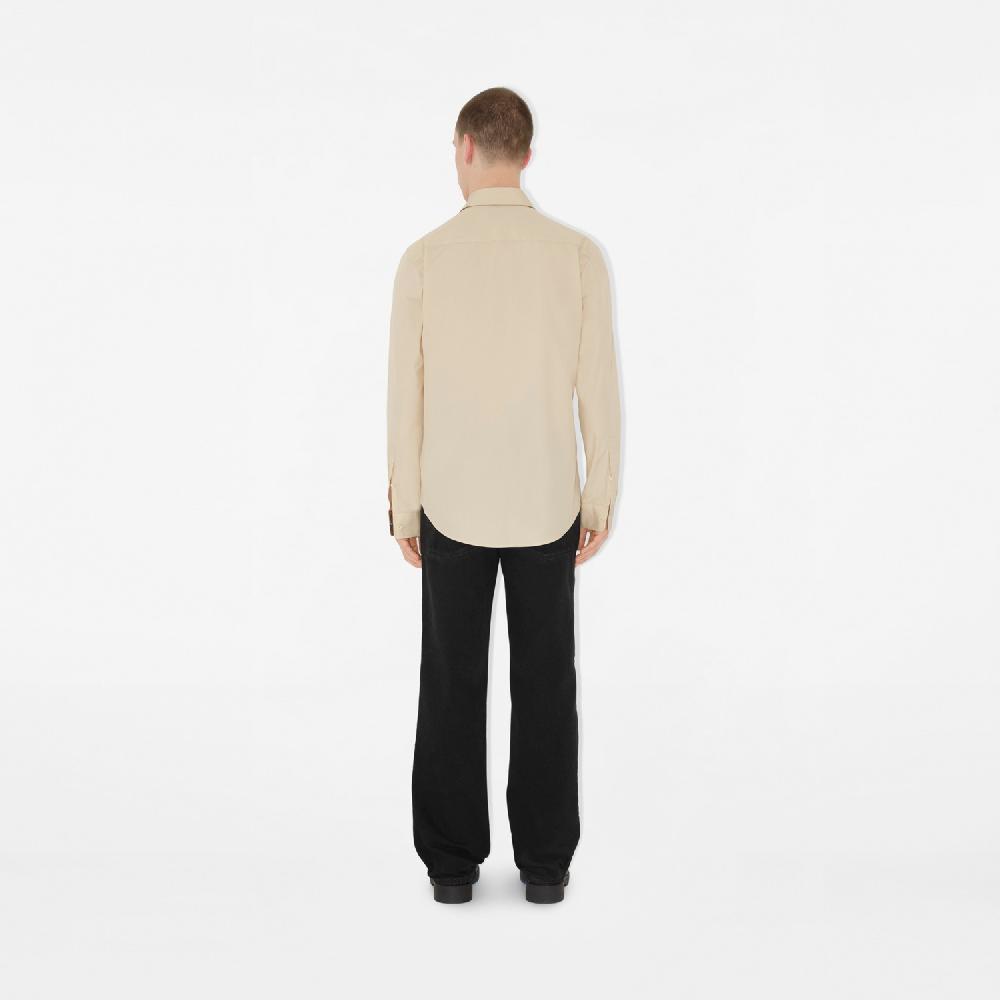 Burberry Camisa entallada en algodónPrecio 450 00 € Grandes ahorros