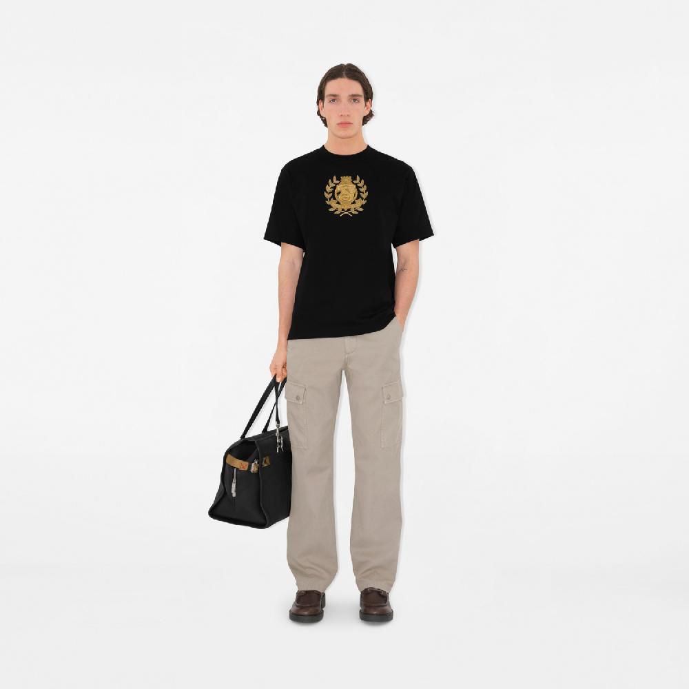 Burberry Camiseta en algodón con B CrestPrecio 390 00 € Novedades Rebajas