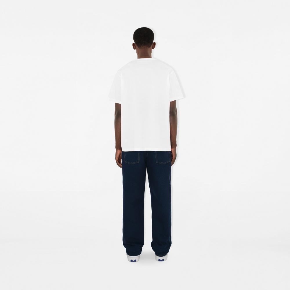 Burberry Camiseta en algodón con logotipoPrecio 450 00 € Ofertas