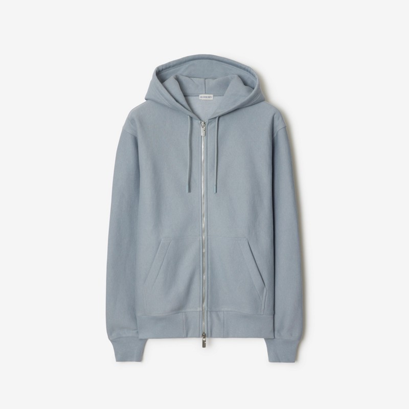 Burberry Sudadera en mezcla de algodón con capucha cremallera y logotipoPrecio 840 00 €