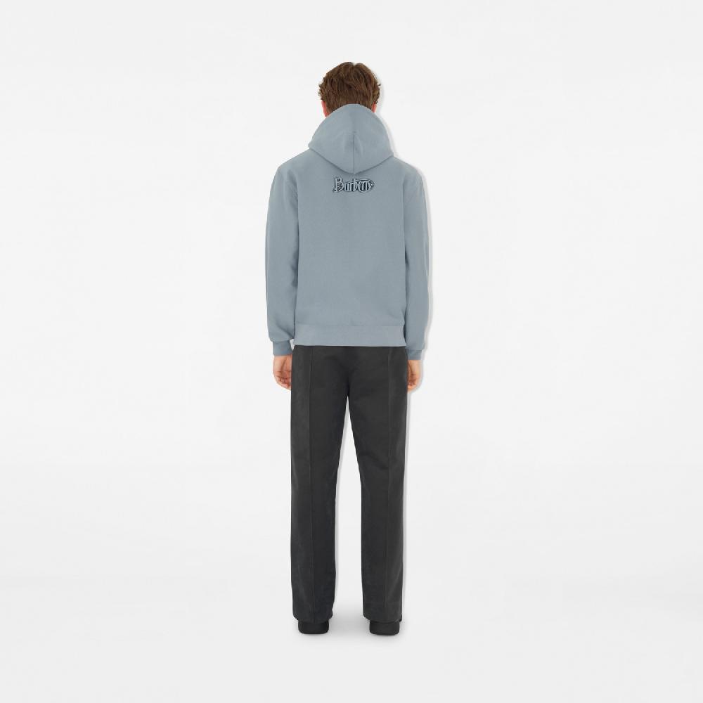Burberry Sudadera en mezcla de algodón con capucha cremallera y logotipoPrecio 840 00 € Precio ultrabajo