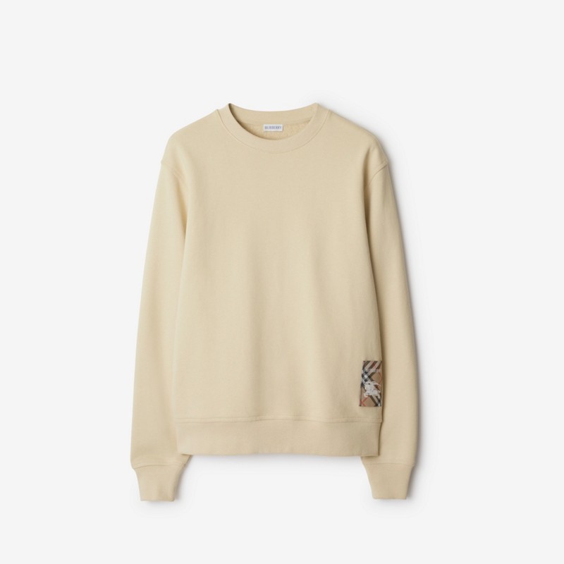 Burberry Sudadera en algodón con etiqueta CheckPrecio 580 00 €