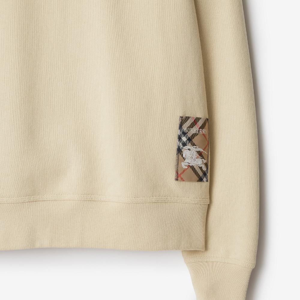 Burberry Sudadera en algodón con etiqueta CheckPrecio 580 00 € En línea