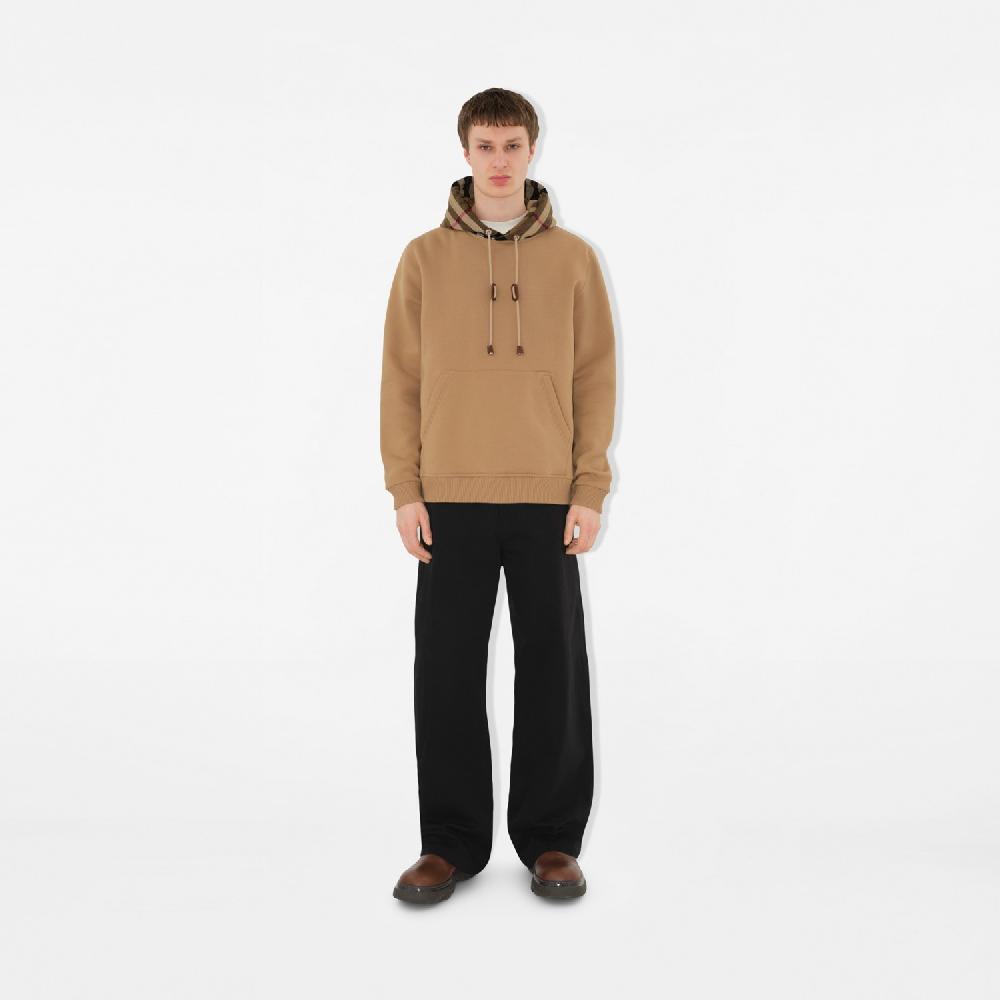 Burberry Sudadera en mezcla de algodón con capucha CheckPrecio 690 00 € Disponibilidad limitada Rebajas