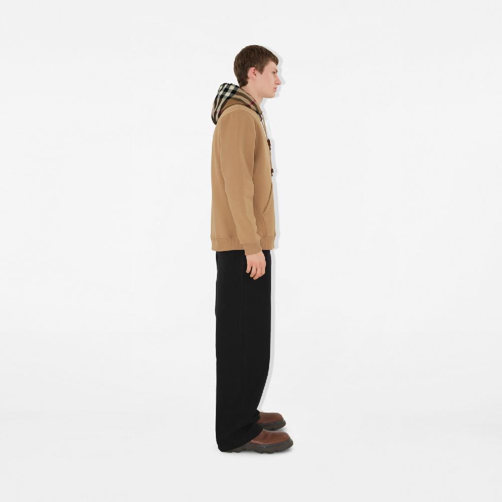 Burberry Sudadera en mezcla de algodón con capucha CheckPrecio 690 00 € Disponibilidad limitada Rebajas