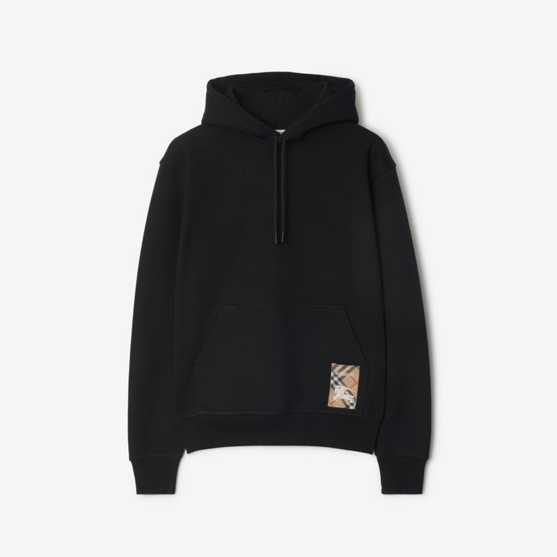 Burberry Sudadera en algodón con etiqueta Check y capuchaPrecio 620 00 € Ofertas