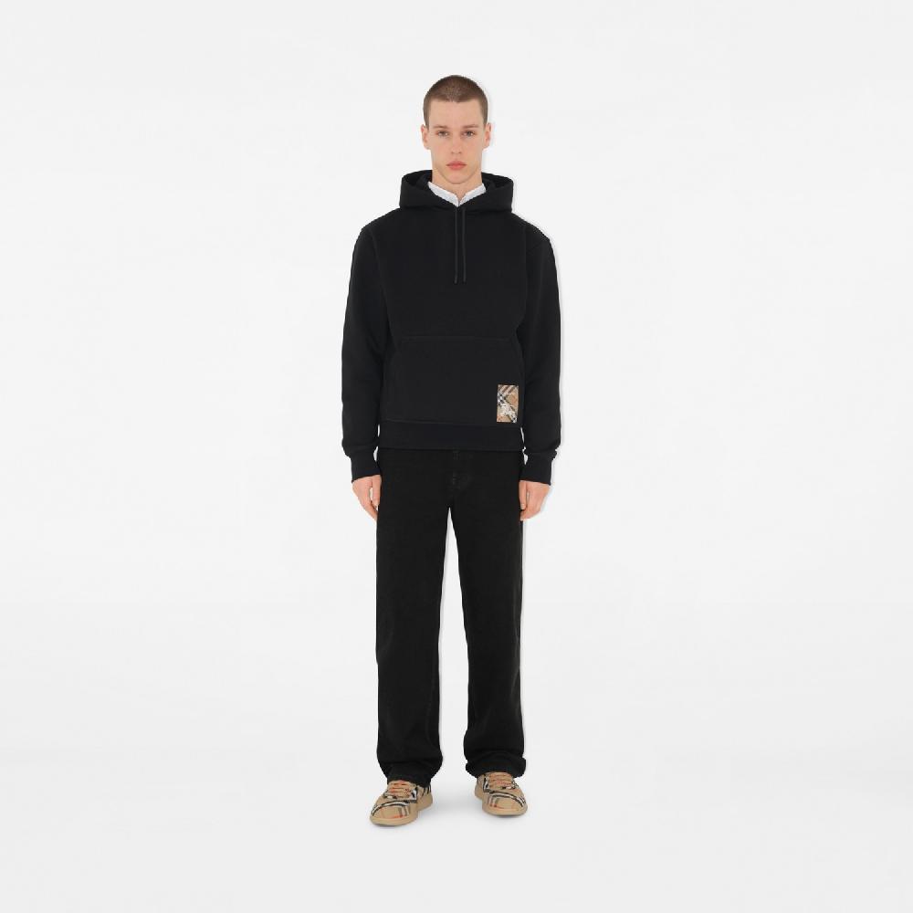 Burberry Sudadera en algodón con etiqueta Check y capuchaPrecio 620 00 € Ofertas
