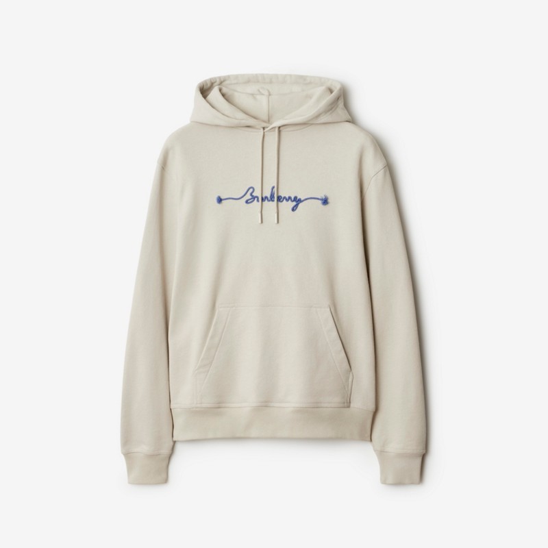 Burberry Sudadera en algodón con capucha y logotipo en cuerdaPrecio 690 00 € Novedades En oferta
