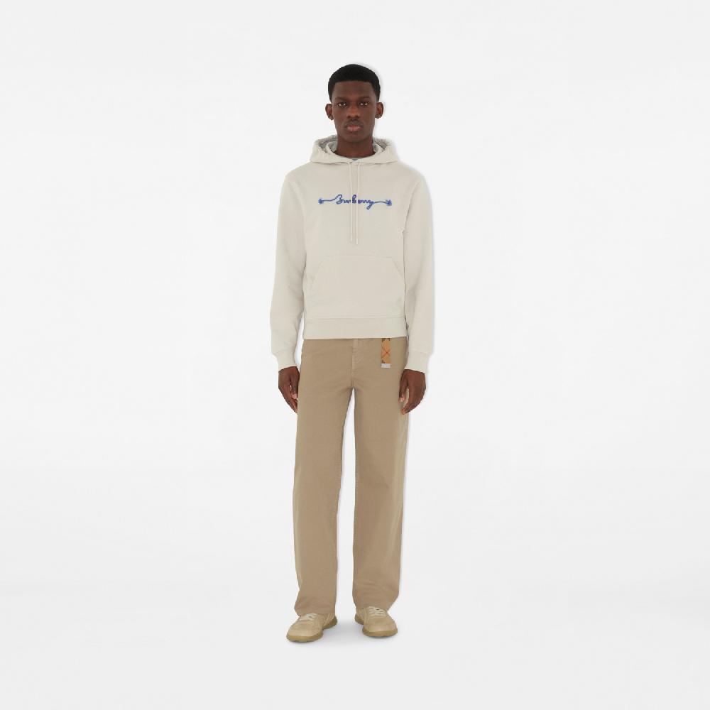 Burberry Sudadera en algodón con capucha y logotipo en cuerdaPrecio 690 00 € Novedades En oferta
